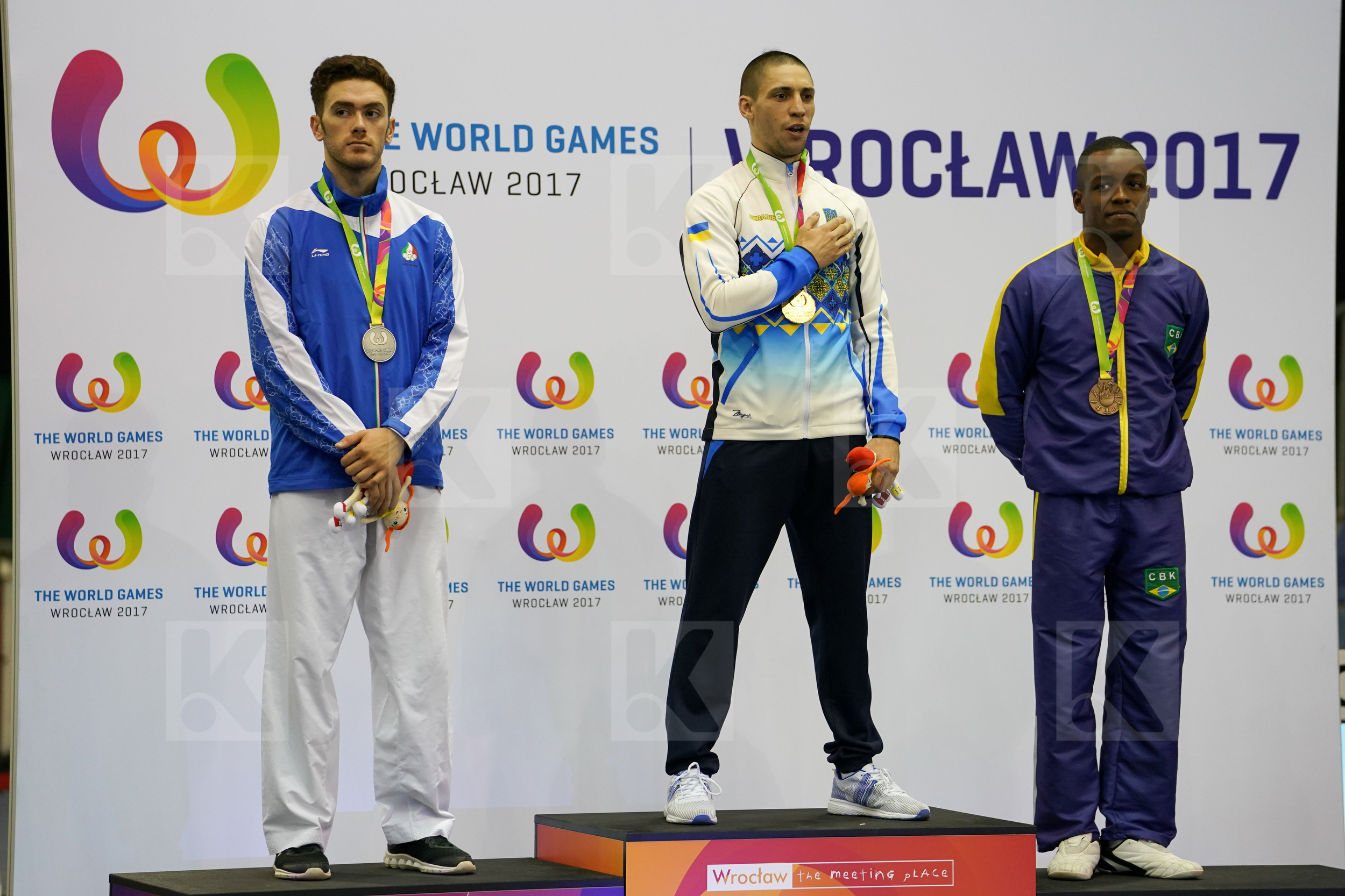 Asiabari Aliasghar Brazil Horuna Stanislav Iran Islamic Republic of Male Kumite -75kg Ukraine Verissimo Hernanit